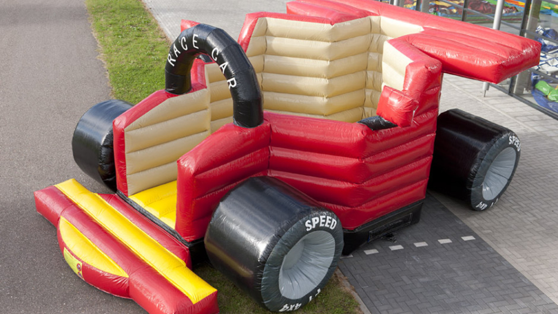 Rennwagen von außen